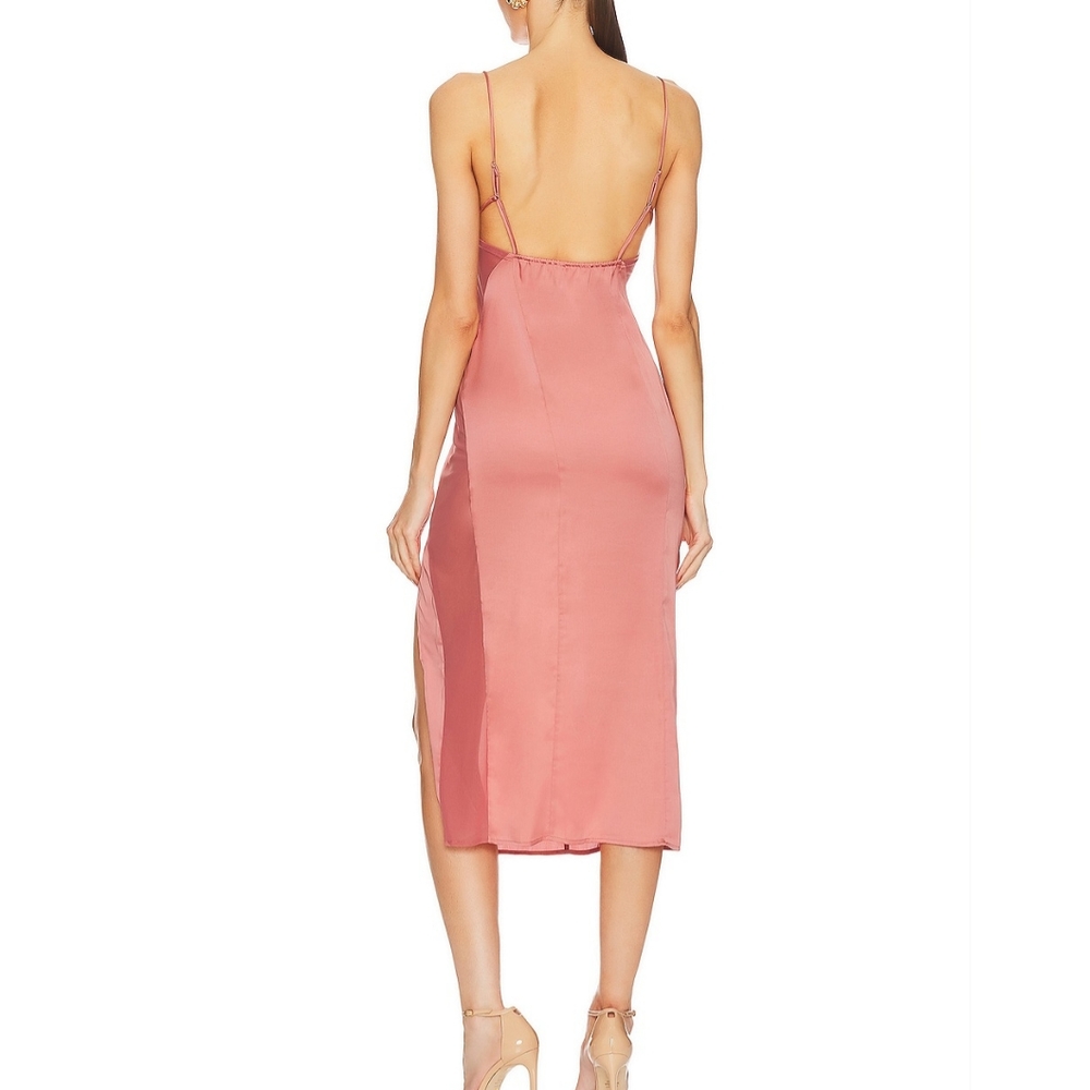 💐FREE PEOPLE CITY COOL MIDI SLIP DRESS SIZE S - Picture 4 of 8